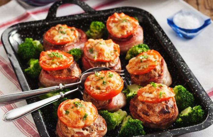 Baconlindade biffar.