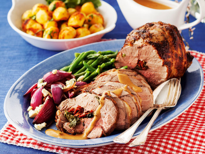 Recept fylld lammstek Hemmets