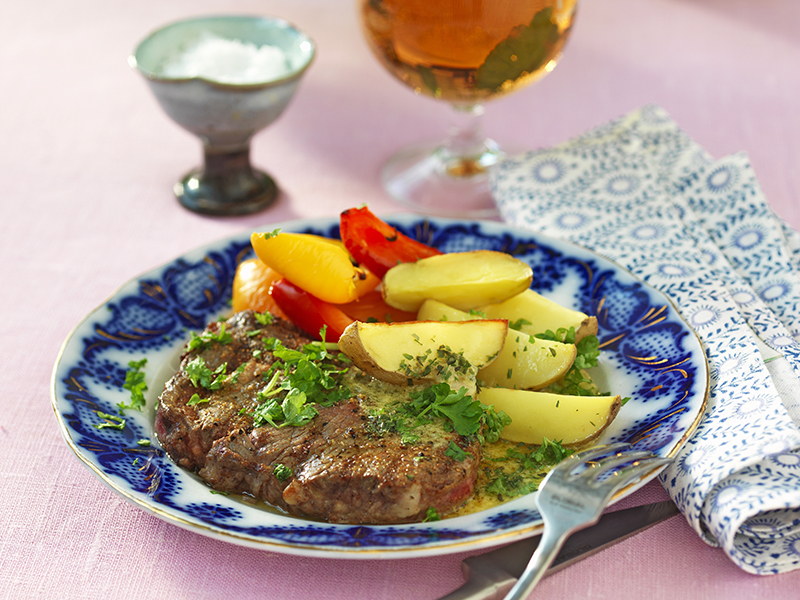 Entrecote med bearnaisesås