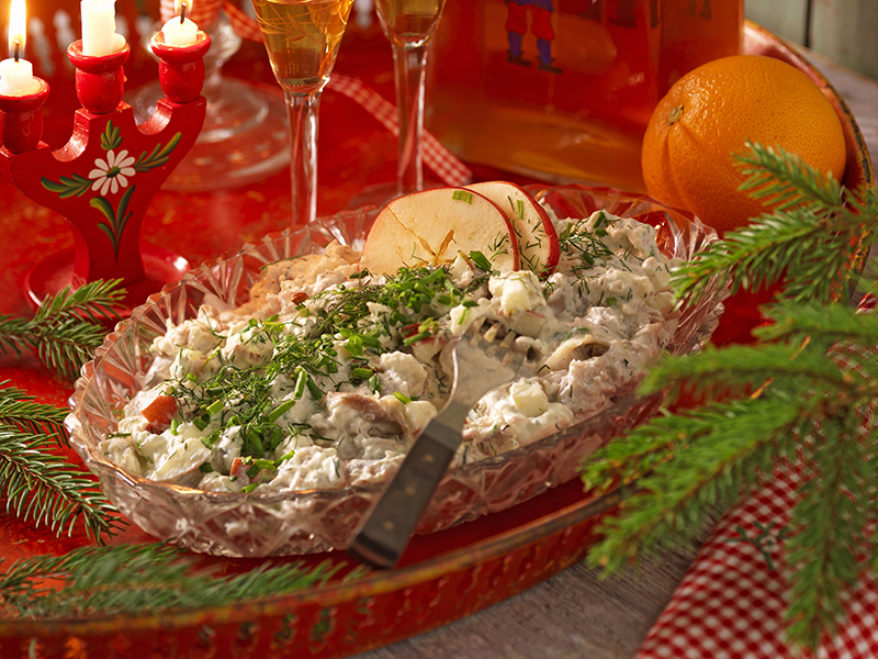 Krämig pepparrotssill
