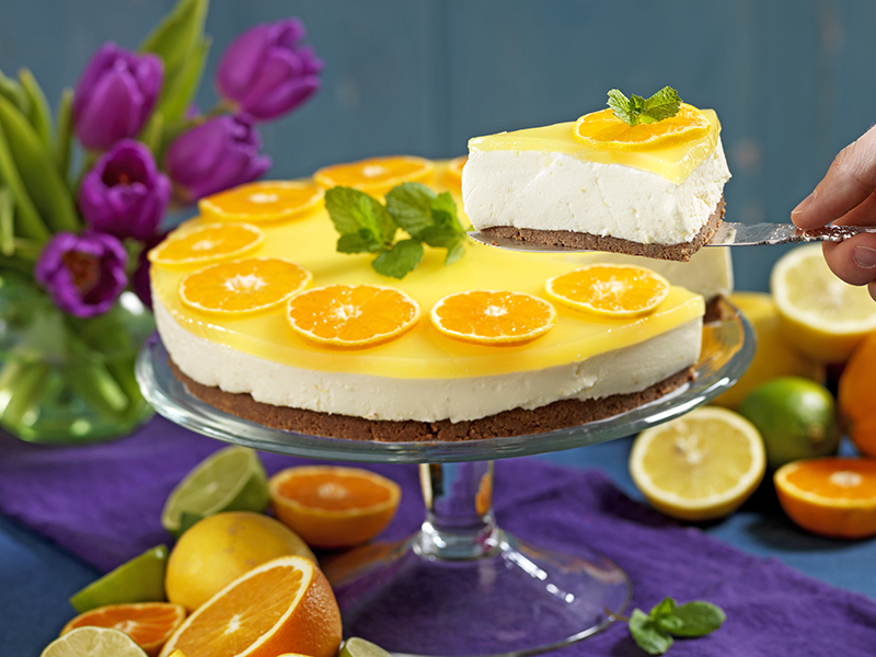 Apelsincheesecake