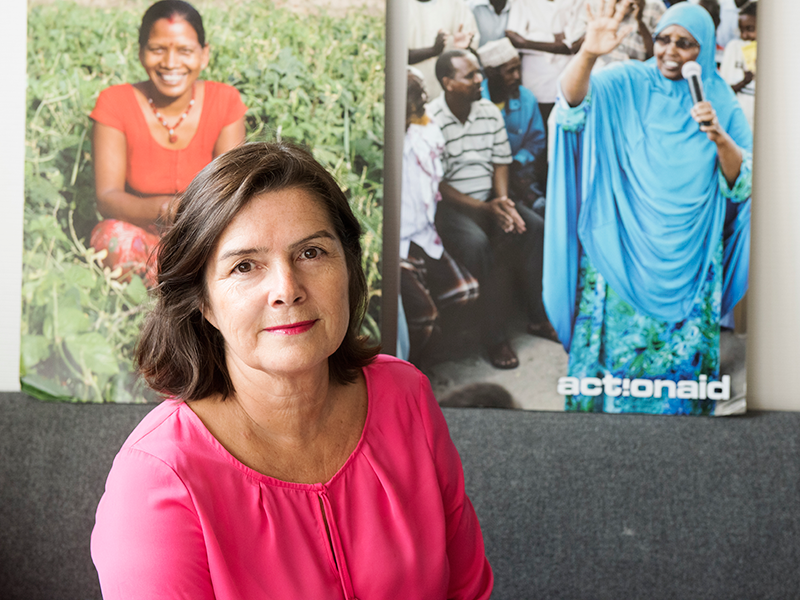 Ingela Holmertz, generalsekreterare ActionAid.