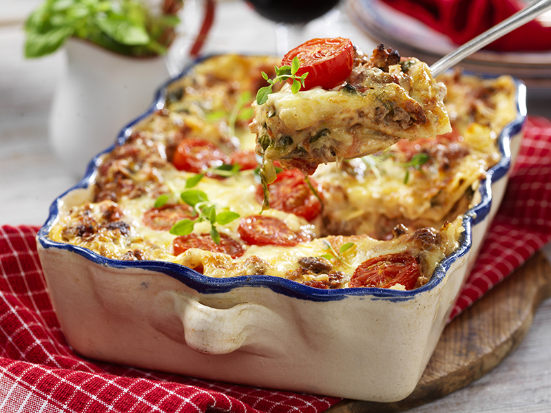 Lättlagad lasagne