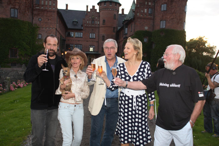 Stjärnorna på slottet med Britt Ekland från 2007.