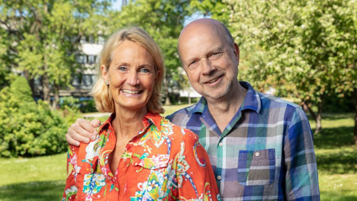 Sommarredaktionen Bibi Rödöö, Programchef Sommar och Vinter P1 och Gunnar Bolin, programledare för Sommar i P1.