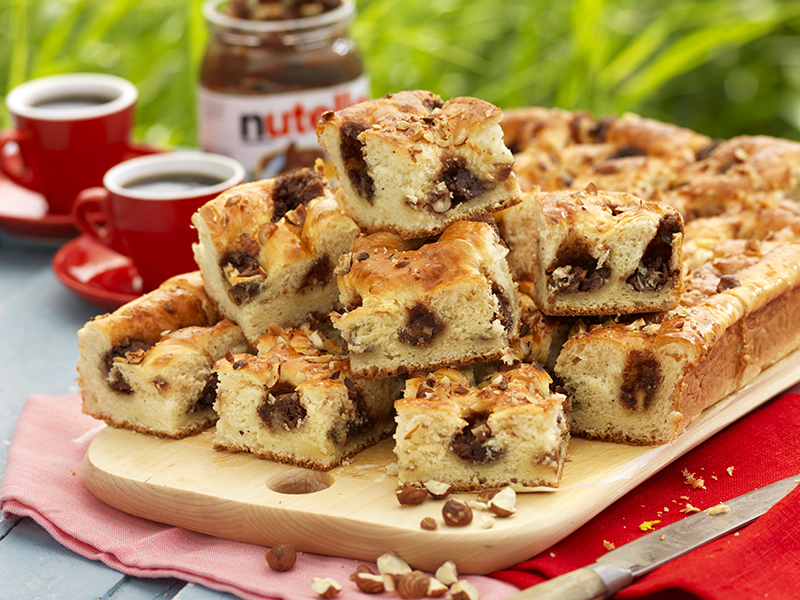 Vetebröd med nutella