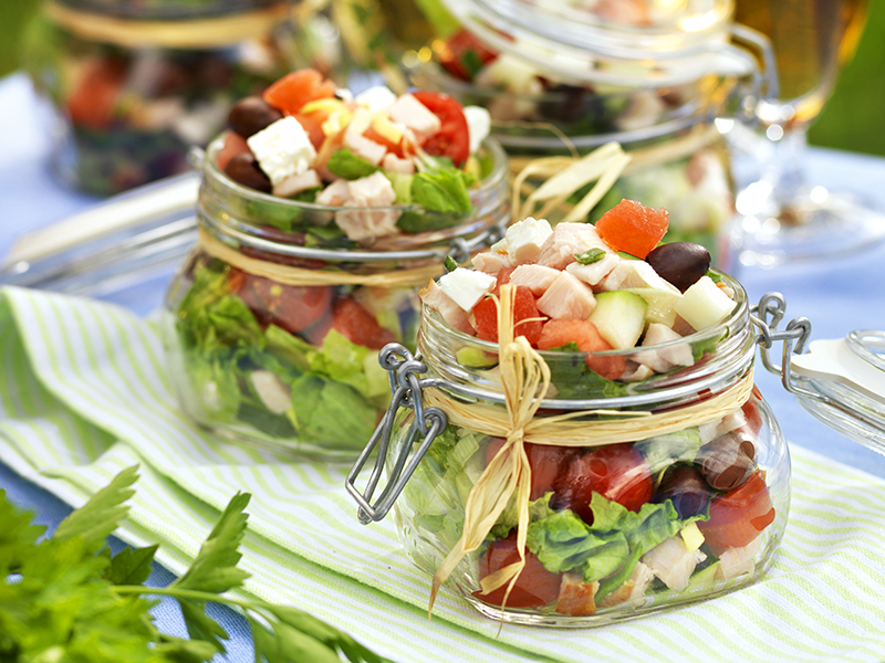 Kasslersallad med melon