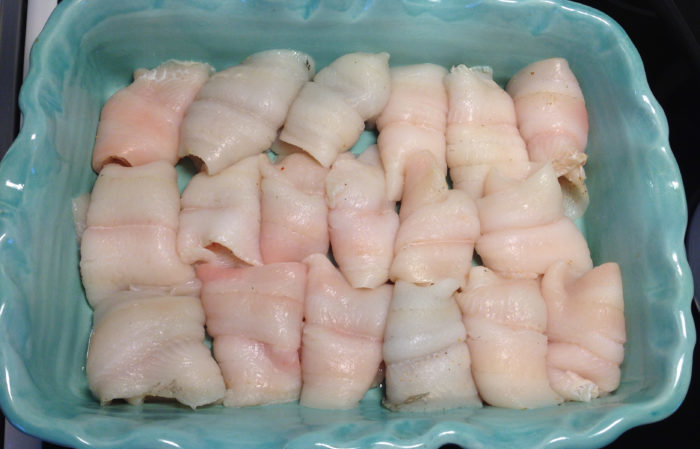 Festlig fiskgratäng med musslor