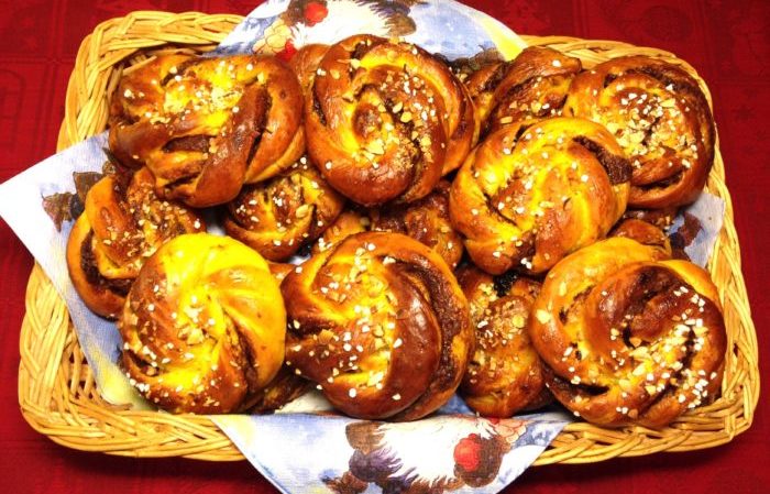 Saffransknutar med nutella