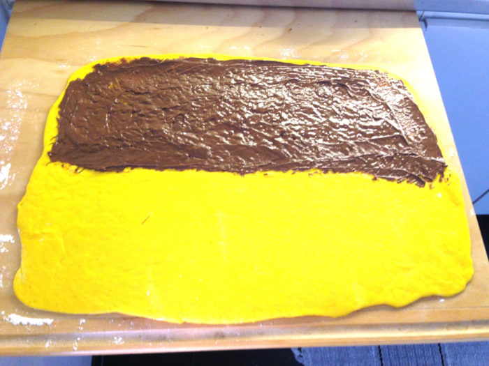 Saffransknutar med nutella