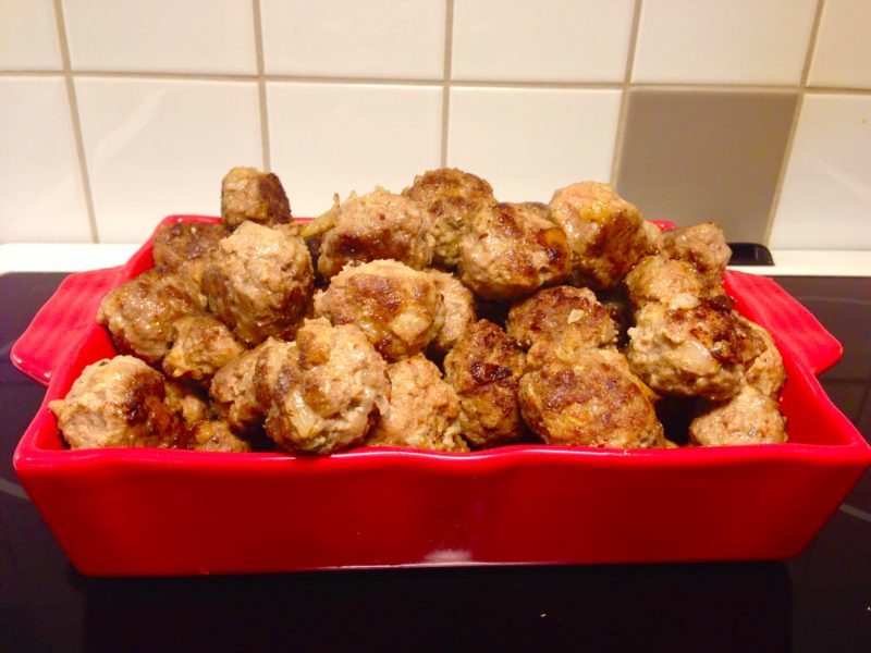 Julens godaste whiskyköttbullar