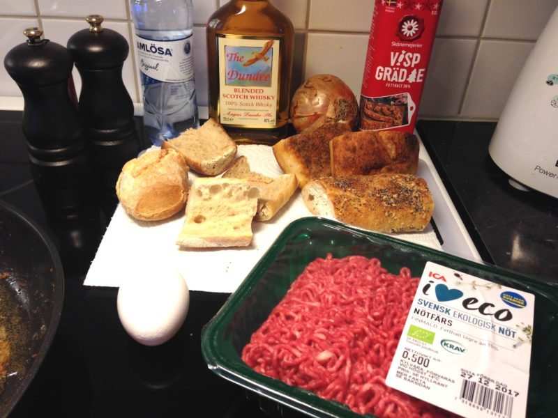 Julens godaste whiskyköttbullar