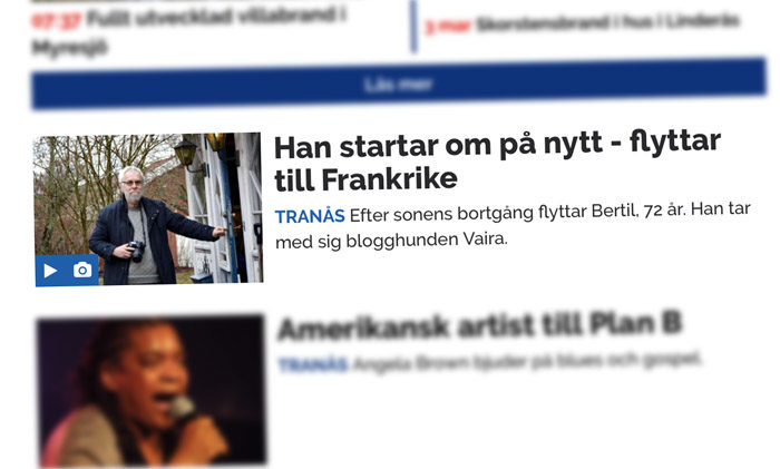 Så fel det kan bli. Hon, då syftande på mig, startar på nytt, skulle naturligtvis rubriken ha varit. Frankrike är ju dock helt rätt.